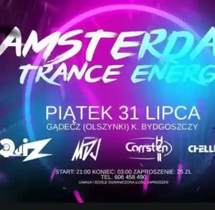 Okładka realizacji Amsterdam Trance
